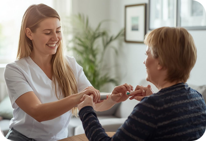 Evde nörolojik rehabilitasyon hizmeti